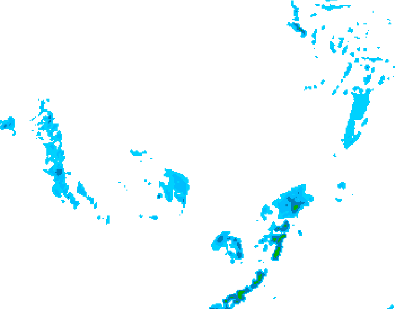 GDPS precipitation 120 hour forecast chart for Canada based on 2026/03/03 0000Z data