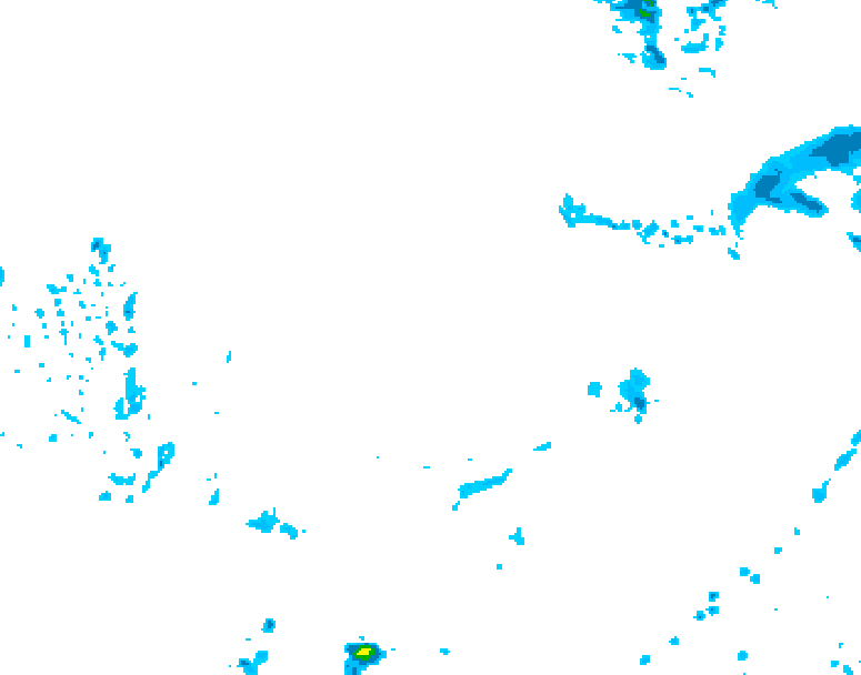 GDPS precipitation 180 hour forecast chart for Canada based on 2026/03/03 0000Z data