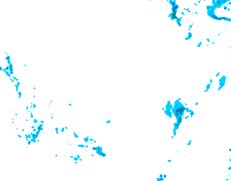 GDPS precipitation 234 hour forecast chart for Canada based on 2026/03/03 0000Z data