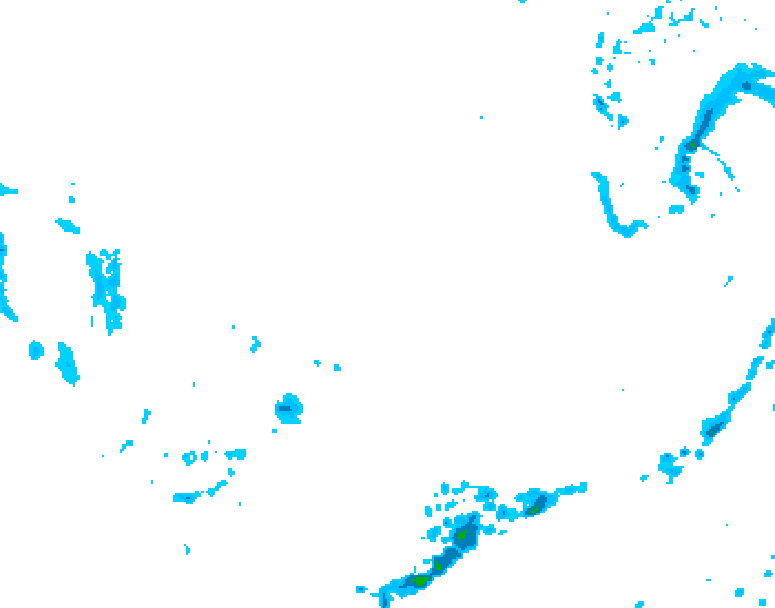 GDPS precipitation 048 hour forecast chart for Canada based on 2026/03/03 1200Z data