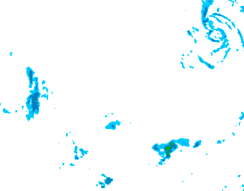 GDPS precipitation 060 hour forecast chart for Canada based on 2026/03/03 1200Z data
