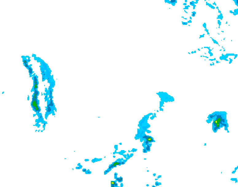 GDPS precipitation 084 hour forecast chart for Canada based on 2026/03/03 1200Z data
