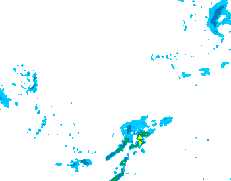 GDPS precipitation 180 hour forecast chart for Canada based on 2026/03/03 1200Z data