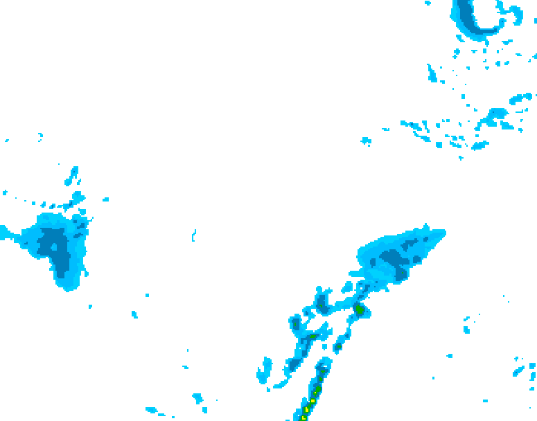 GDPS precipitation 192 hour forecast chart for Canada based on 2026/03/03 1200Z data