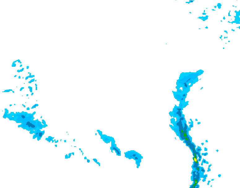 GDPS precipitation 240 hour forecast chart for Canada based on 2026/03/03 1200Z data