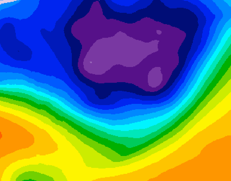 GDPS 500 millibar geopotential height 102 hour forecast chart for Canada based on 2026/03/04 0000Z data