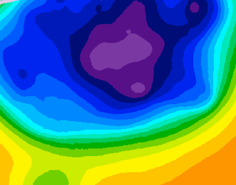 GDPS 500 millibar geopotential height 144 hour forecast chart for Canada based on 2026/03/04 0000Z data