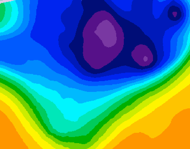 GDPS 500 millibar geopotential height 174 hour forecast chart for Canada based on 2026/03/04 0000Z data