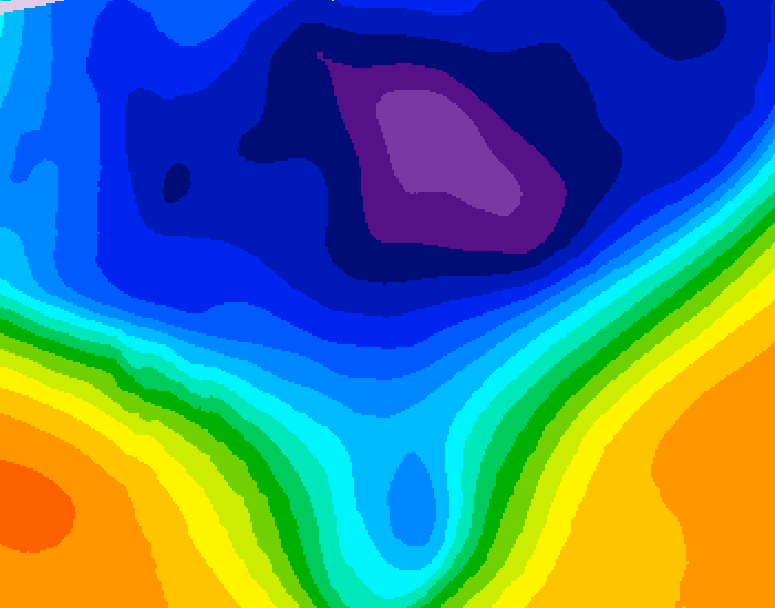 GDPS 500 millibar geopotential height 204 hour forecast chart for Canada based on 2026/03/04 0000Z data