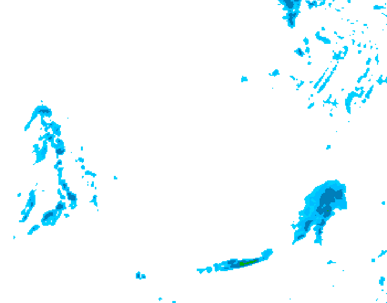 GDPS precipitation 006 hour forecast chart for Canada based on 2026/03/04 0000Z data