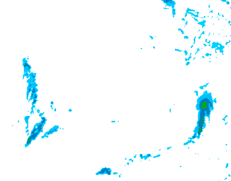 GDPS precipitation 012 hour forecast chart for Canada based on 2026/03/04 0000Z data