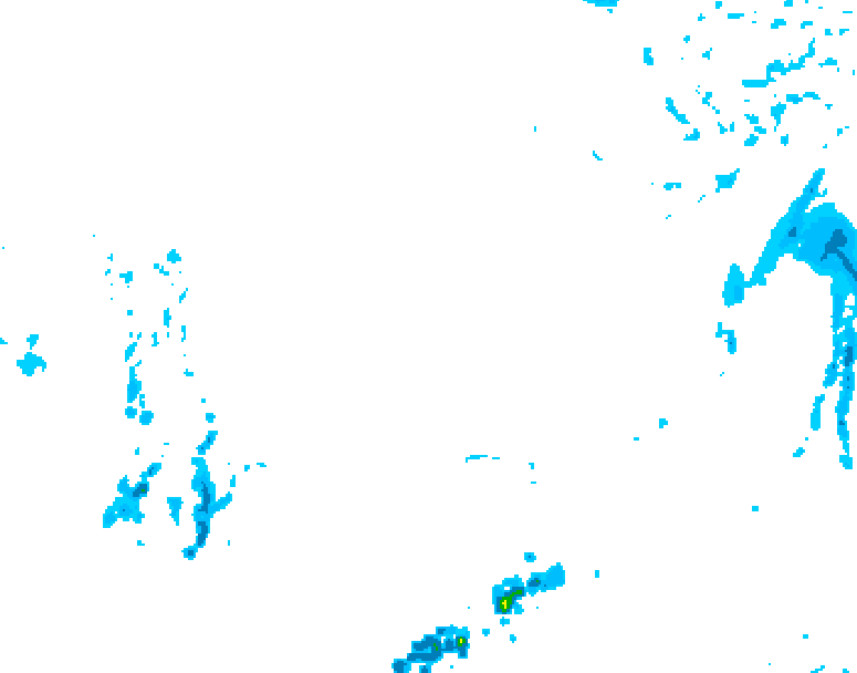 GDPS precipitation 024 hour forecast chart for Canada based on 2026/03/04 0000Z data