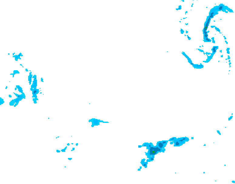 GDPS precipitation 042 hour forecast chart for Canada based on 2026/03/04 0000Z data