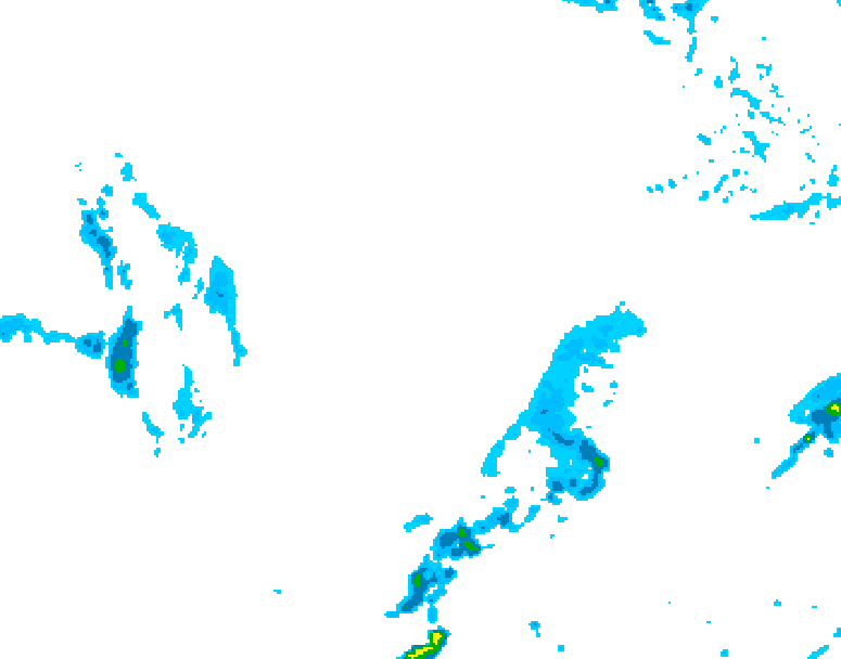 GDPS precipitation 078 hour forecast chart for Canada based on 2026/03/04 0000Z data