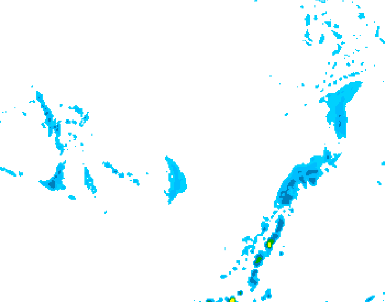 GDPS precipitation 096 hour forecast chart for Canada based on 2026/03/04 0000Z data