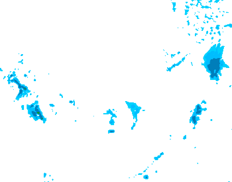 GDPS precipitation 108 hour forecast chart for Canada based on 2026/03/04 0000Z data