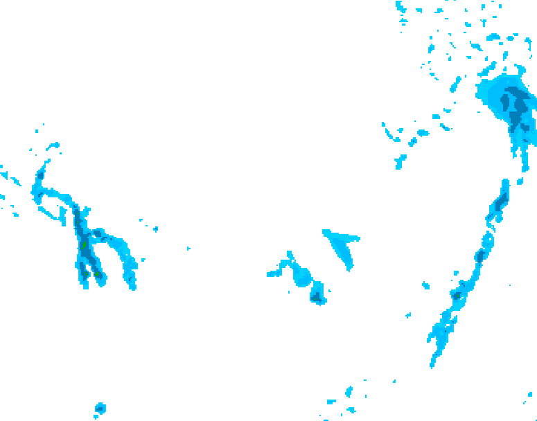 GDPS precipitation 114 hour forecast chart for Canada based on 2026/03/04 0000Z data