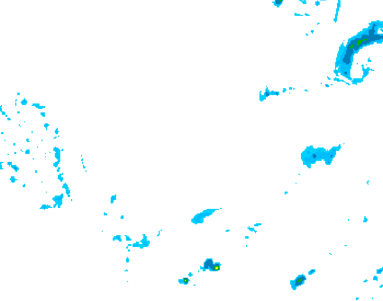 GDPS precipitation 162 hour forecast chart for Canada based on 2026/03/04 0000Z data