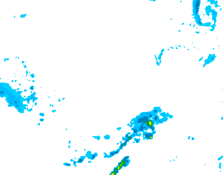 GDPS precipitation 174 hour forecast chart for Canada based on 2026/03/04 0000Z data