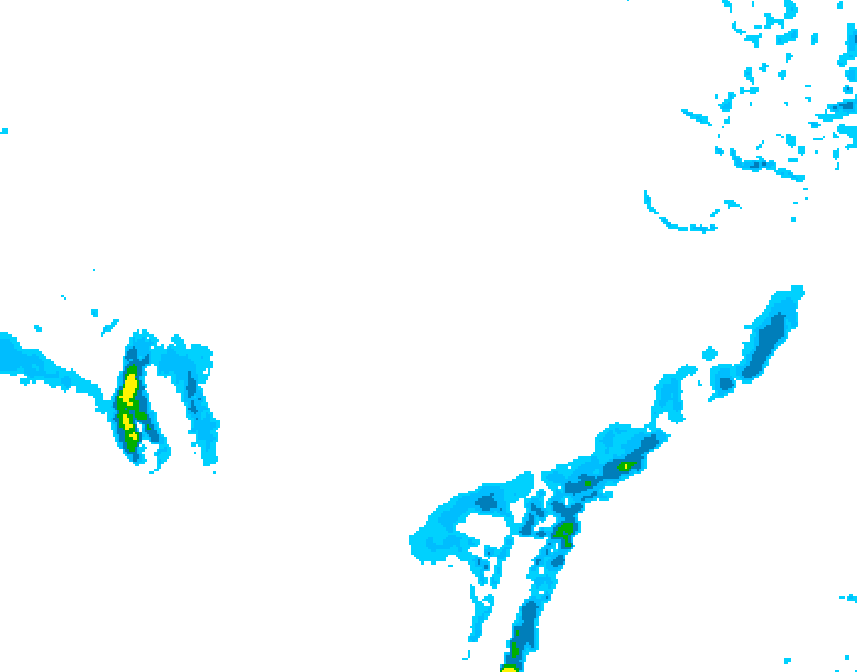 GDPS precipitation 192 hour forecast chart for Canada based on 2026/03/04 0000Z data