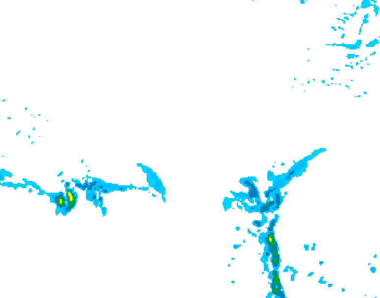 GDPS precipitation 216 hour forecast chart for Canada based on 2026/03/04 0000Z data