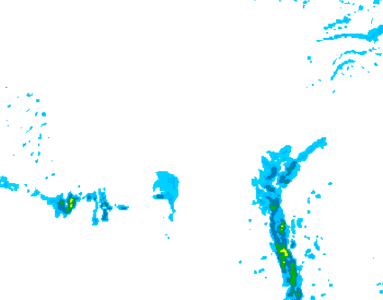 GDPS precipitation 222 hour forecast chart for Canada based on 2026/03/04 0000Z data
