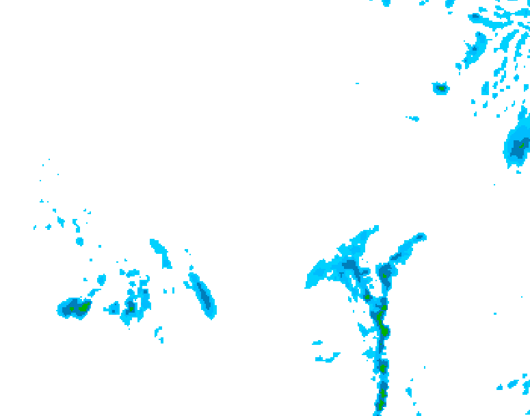 GDPS precipitation 198 hour forecast chart for Canada based on 2026/03/04 1200Z data