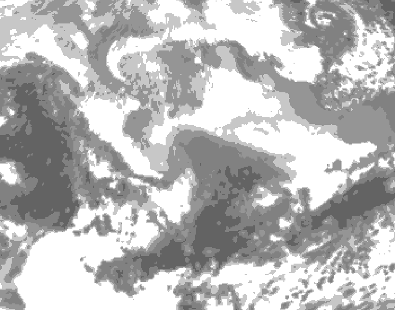 GDPS total cloud 066 hour forecast chart for Canada based on 2026/03/04 0000Z data