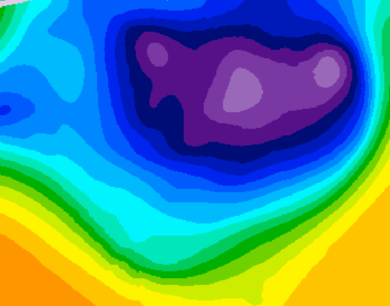 GDPS 500 millibar geopotential height 210 hour forecast chart for Canada based on 2026/03/05 0000Z data