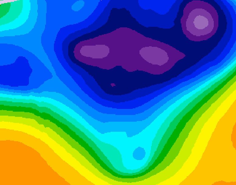 GDPS 500 millibar geopotential height 234 hour forecast chart for Canada based on 2026/03/05 0000Z data