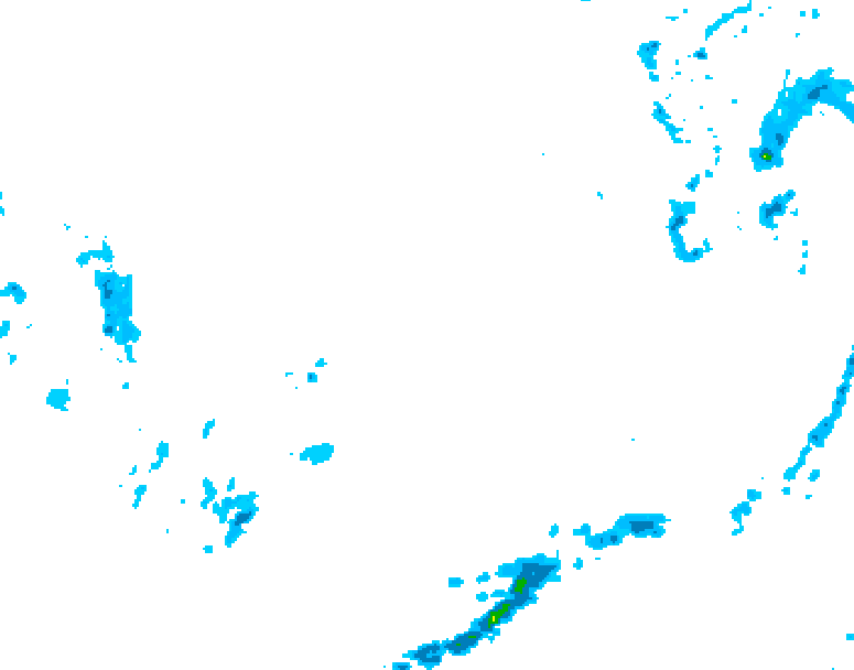 GDPS precipitation 012 hour forecast chart for Canada based on 2026/03/05 0000Z data