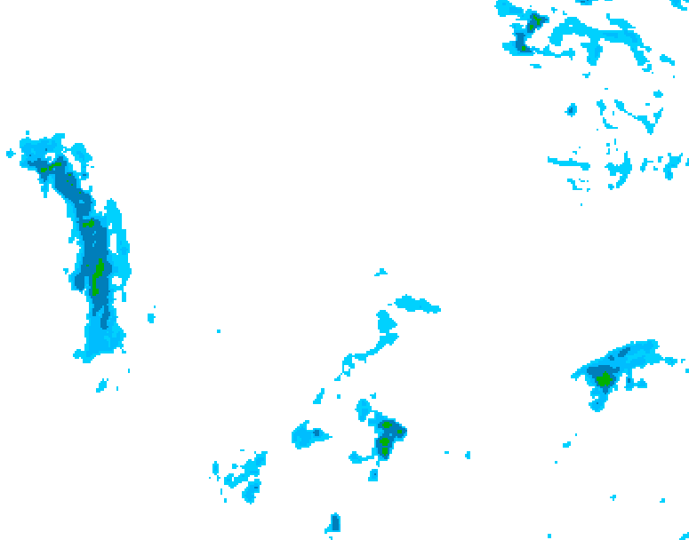 GDPS precipitation 042 hour forecast chart for Canada based on 2026/03/05 0000Z data
