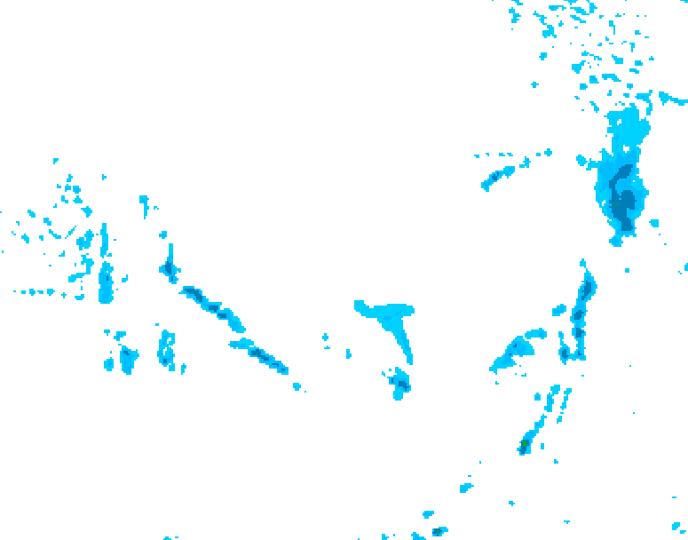 GDPS precipitation 084 hour forecast chart for Canada based on 2026/03/05 0000Z data