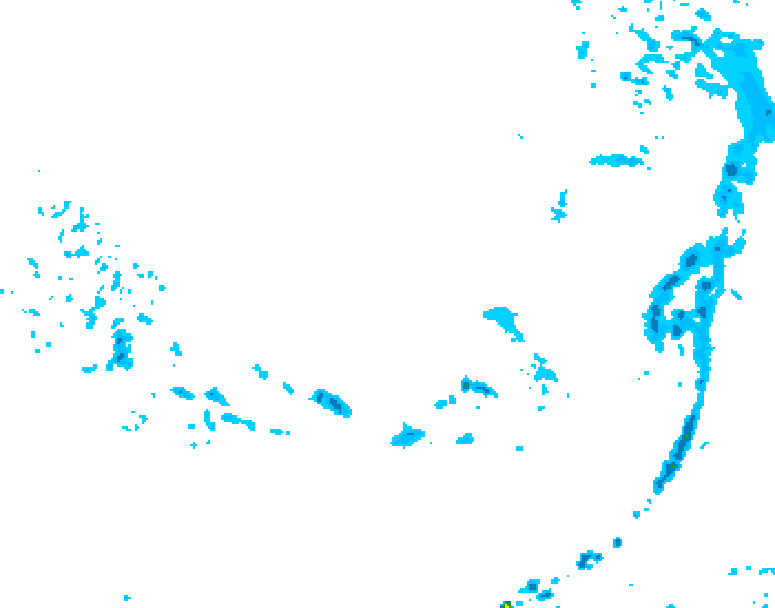 GDPS precipitation 096 hour forecast chart for Canada based on 2026/03/05 0000Z data