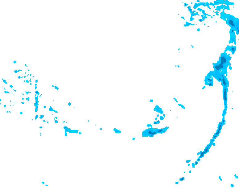 GDPS precipitation 102 hour forecast chart for Canada based on 2026/03/05 0000Z data