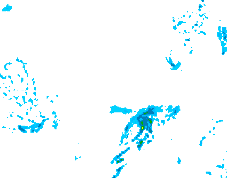 GDPS precipitation 156 hour forecast chart for Canada based on 2026/03/05 0000Z data