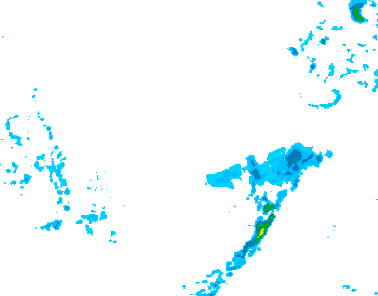 GDPS precipitation 168 hour forecast chart for Canada based on 2026/03/05 0000Z data