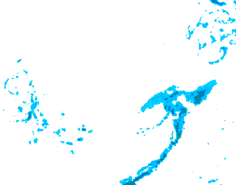 GDPS precipitation 174 hour forecast chart for Canada based on 2026/03/05 0000Z data