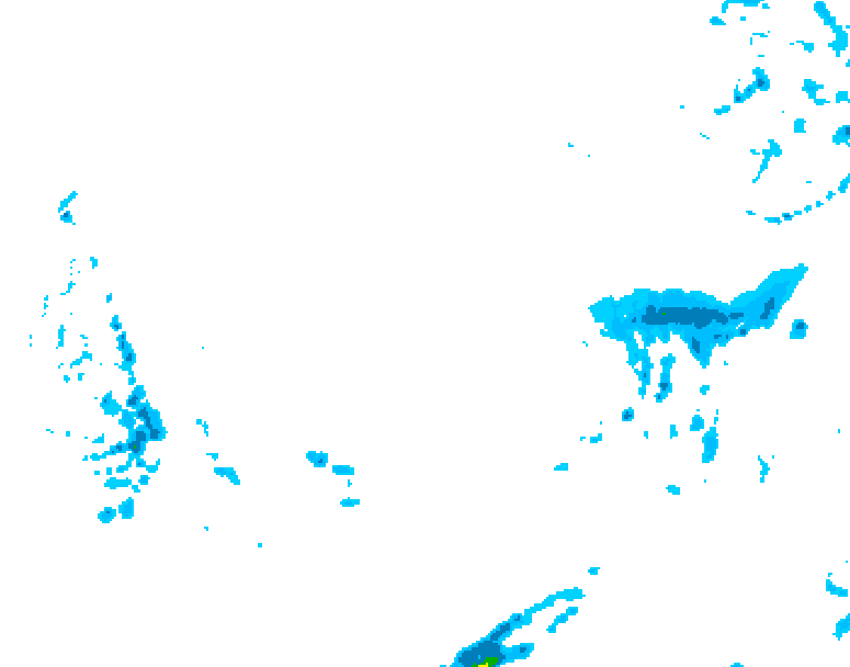 GDPS precipitation 180 hour forecast chart for Canada based on 2026/03/05 0000Z data