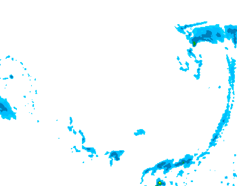 GDPS precipitation 204 hour forecast chart for Canada based on 2026/03/05 0000Z data