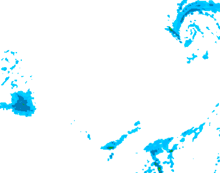 GDPS precipitation 216 hour forecast chart for Canada based on 2026/03/05 0000Z data