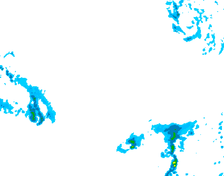 GDPS precipitation 228 hour forecast chart for Canada based on 2026/03/05 0000Z data