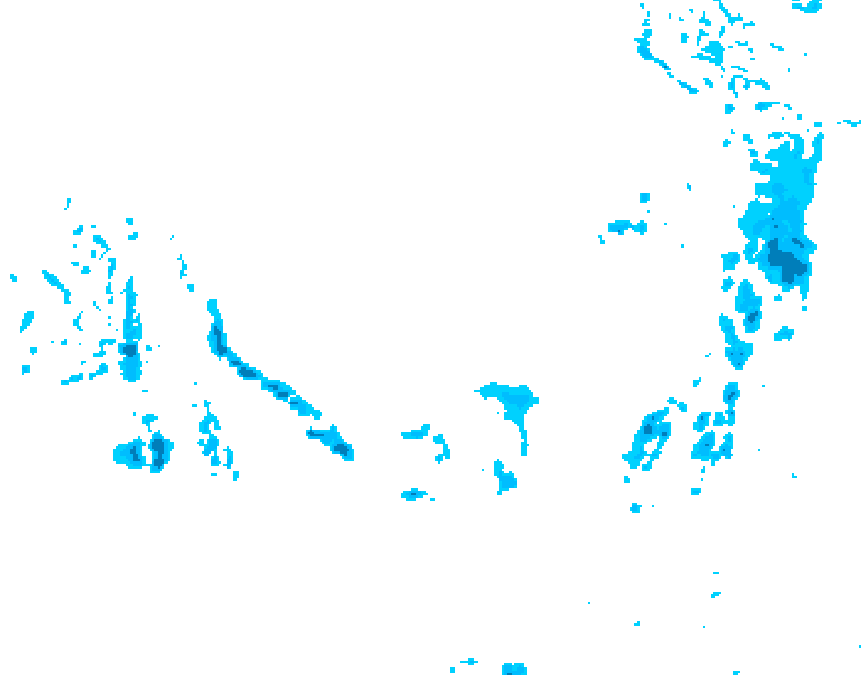 GDPS precipitation 072 hour forecast chart for Canada based on 2026/03/05 1200Z data