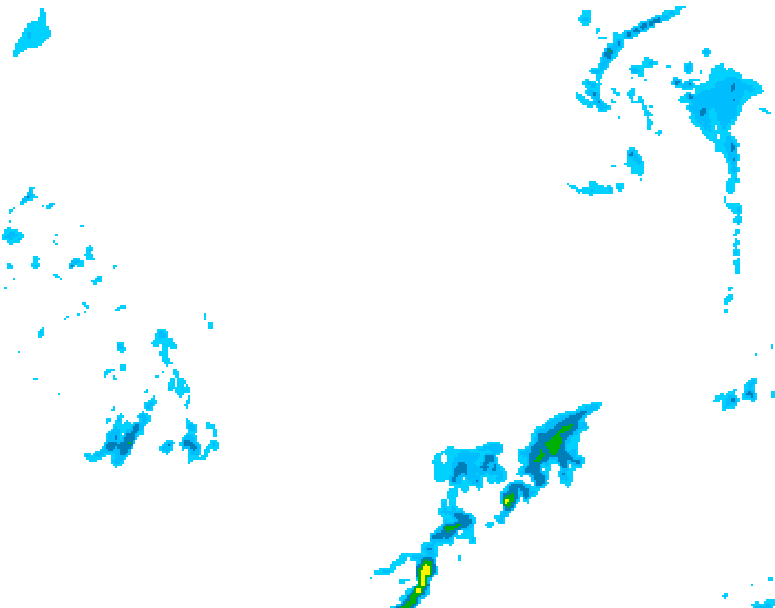 GDPS precipitation 150 hour forecast chart for Canada based on 2026/03/05 1200Z data