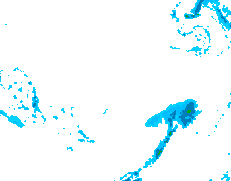 GDPS precipitation 162 hour forecast chart for Canada based on 2026/03/05 1200Z data