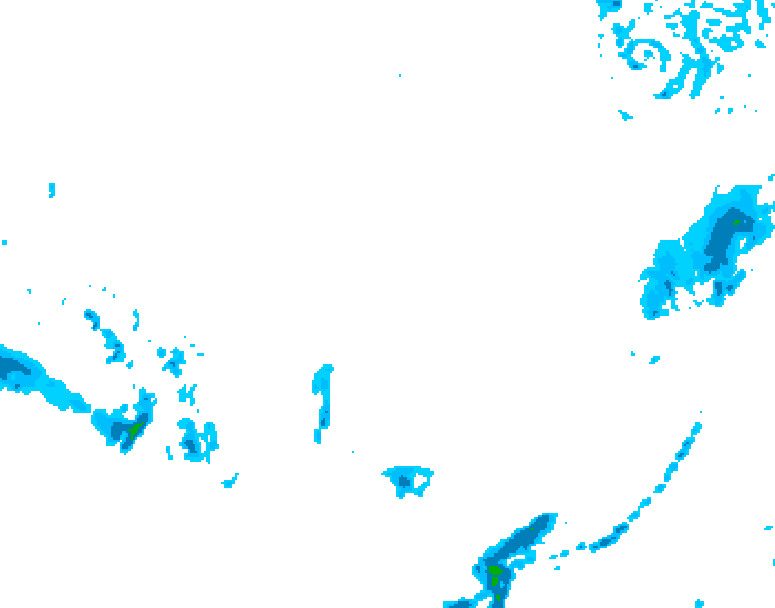 GDPS precipitation 180 hour forecast chart for Canada based on 2026/03/05 1200Z data