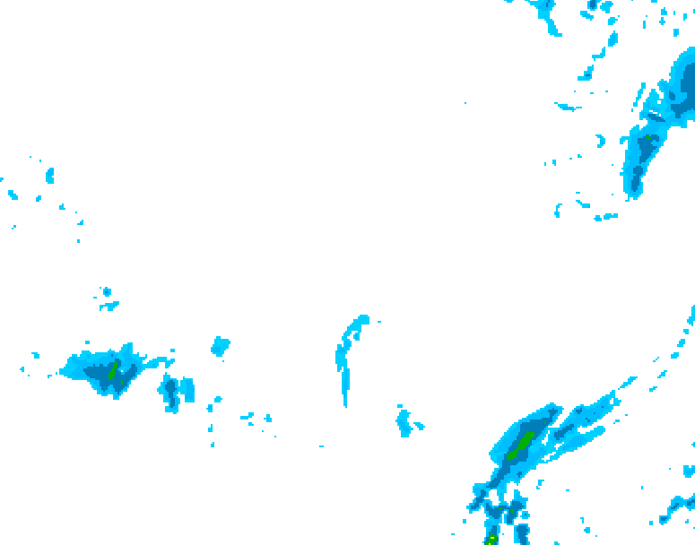 GDPS precipitation 192 hour forecast chart for Canada based on 2026/03/05 1200Z data
