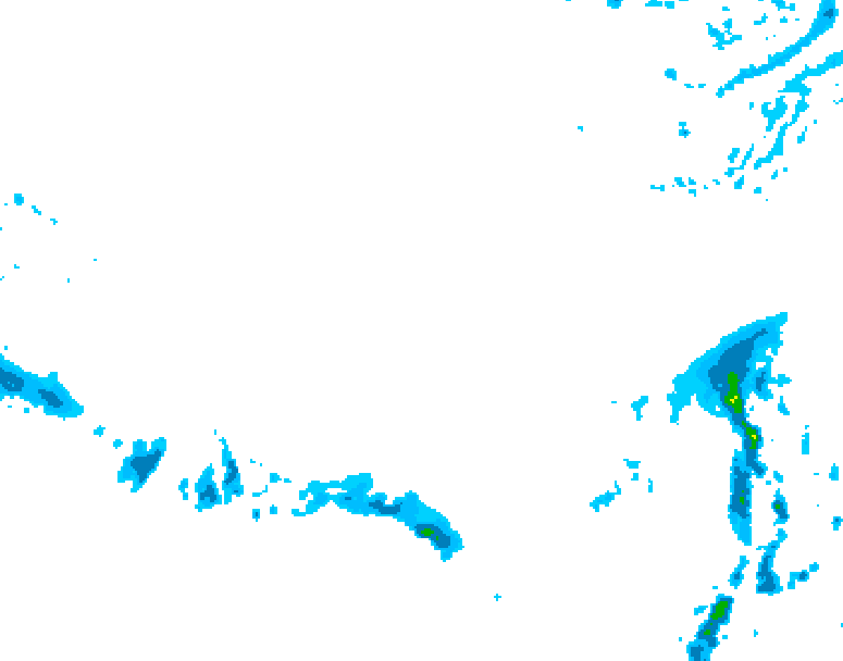 GDPS precipitation 216 hour forecast chart for Canada based on 2026/03/05 1200Z data