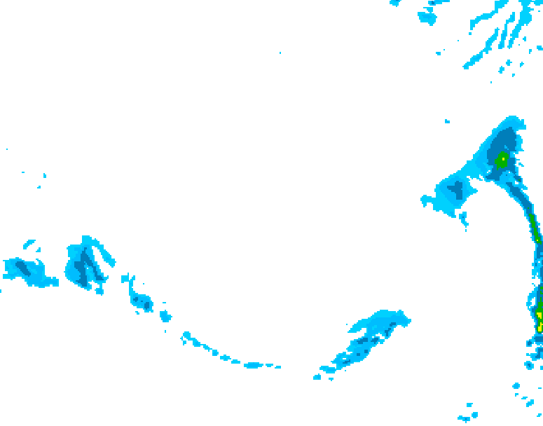 GDPS precipitation 234 hour forecast chart for Canada based on 2026/03/05 1200Z data