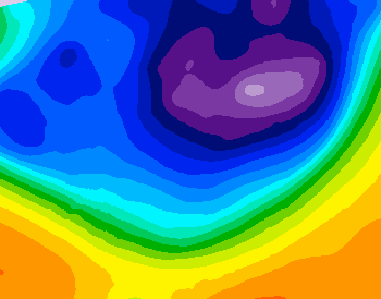 GDPS 500 millibar geopotential height 138 hour forecast chart for Canada based on 2026/03/06 0000Z data